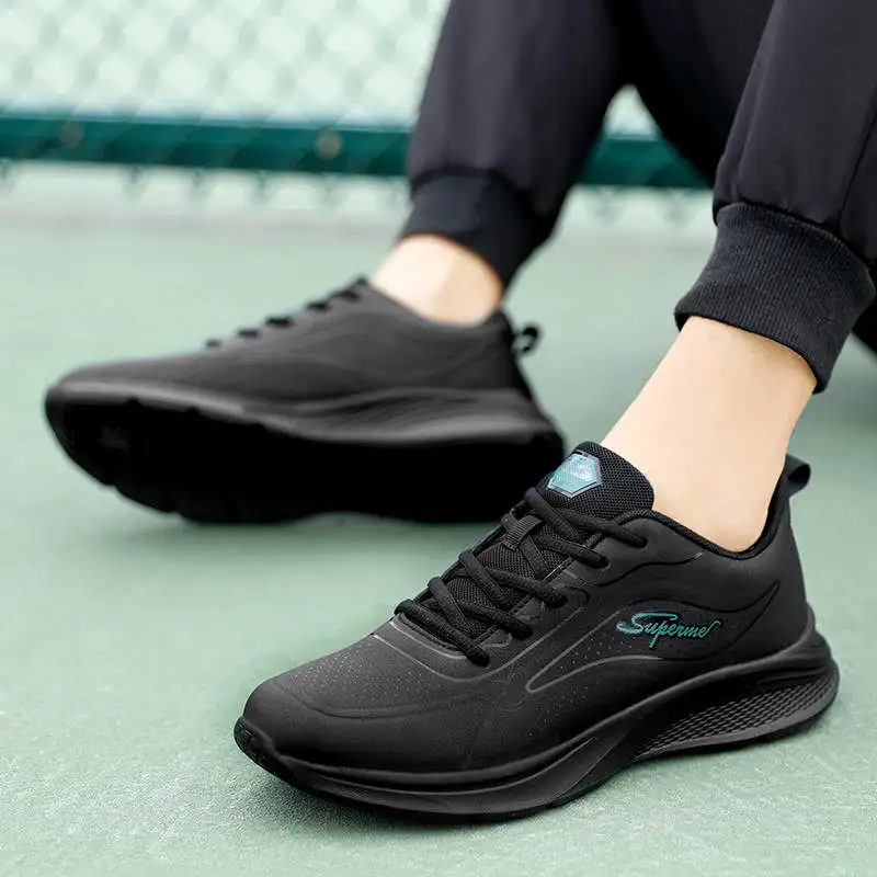 

Rubber Bottom Trainers Sneakers Sport Shoes High Platform Running Shoes Men's Lovers Sports Shoes Man Supersoft Tennis Surf 657D