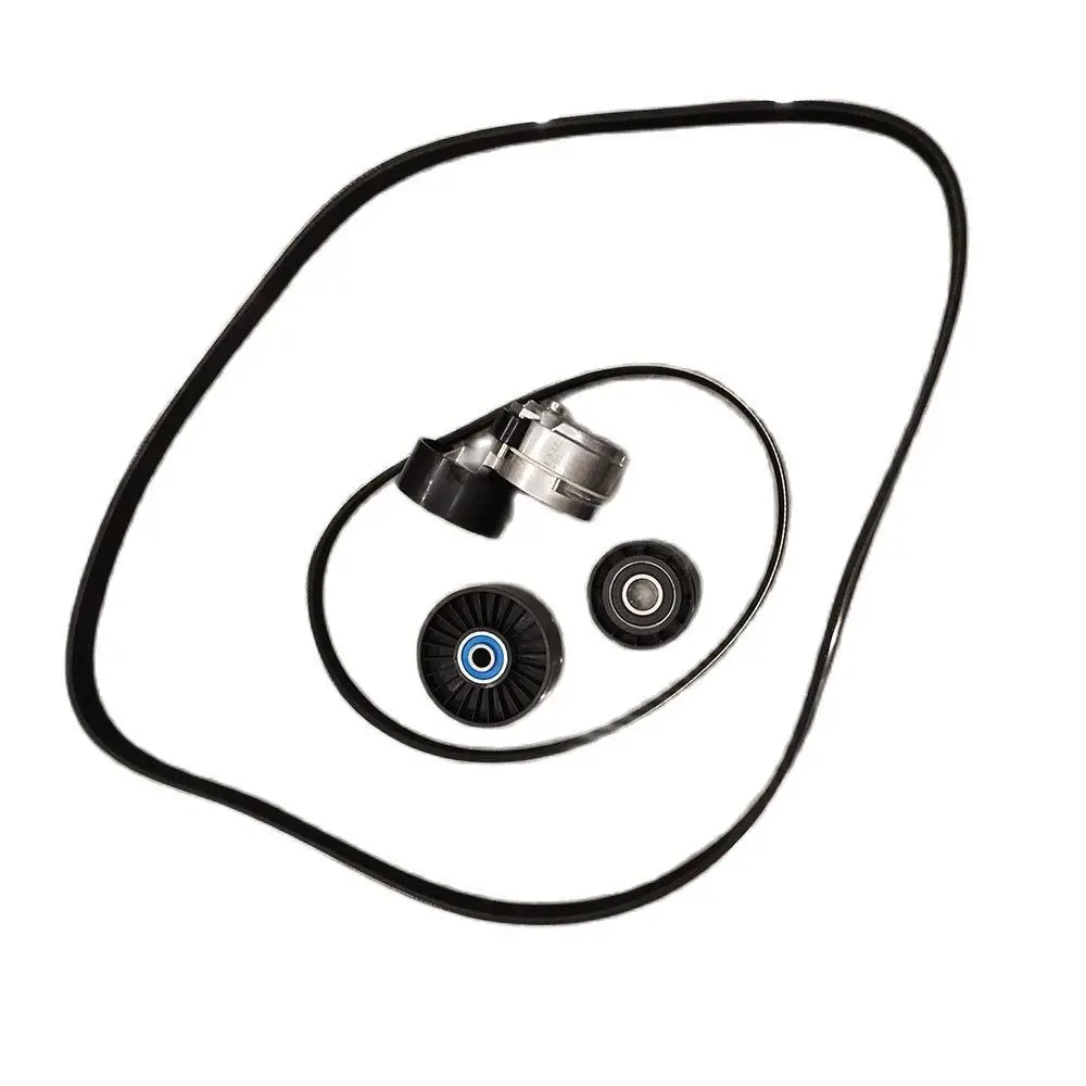 

For Maserati Quattroporte Drive Belt &Tensioner& Idler Pulley &Water Pump Serpentine Belt OEM 239616,227894,226205,214271,224178
