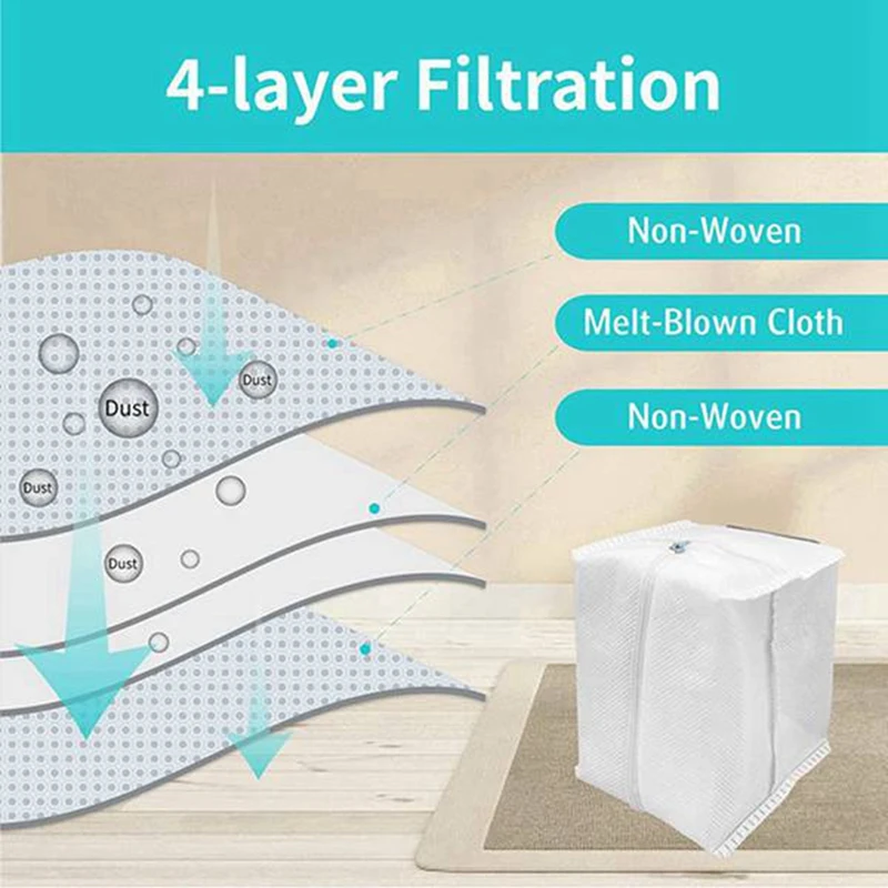 8 шт. вакуумные пакеты запасные части аксессуары для Irobot Roomba I S и J серии