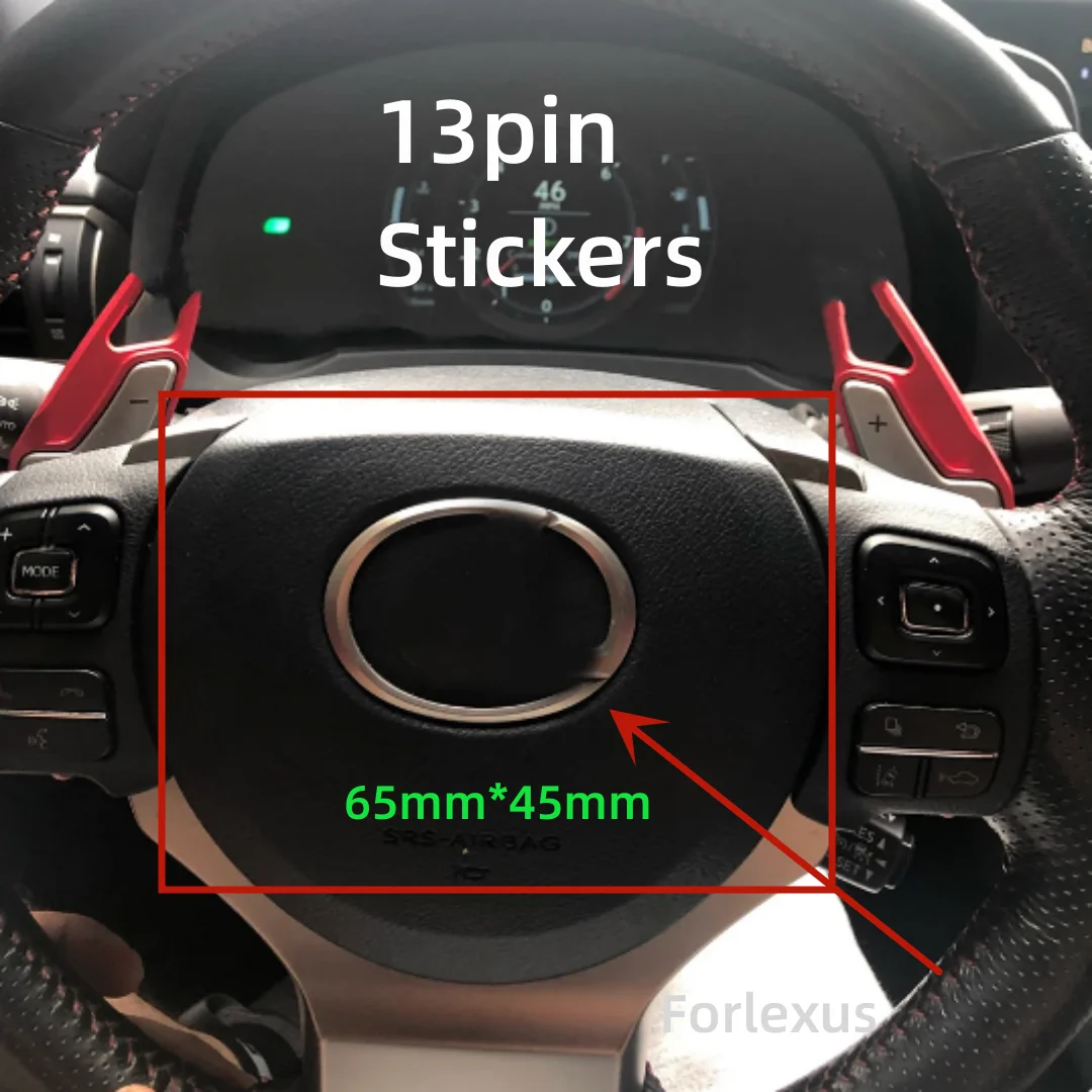 1 шт. наклейки на руль автомобиля