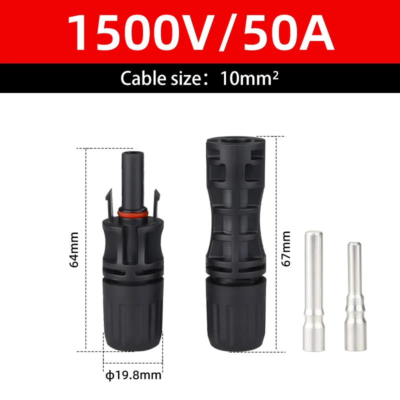 

Солнечные разъемы MC4 IP68