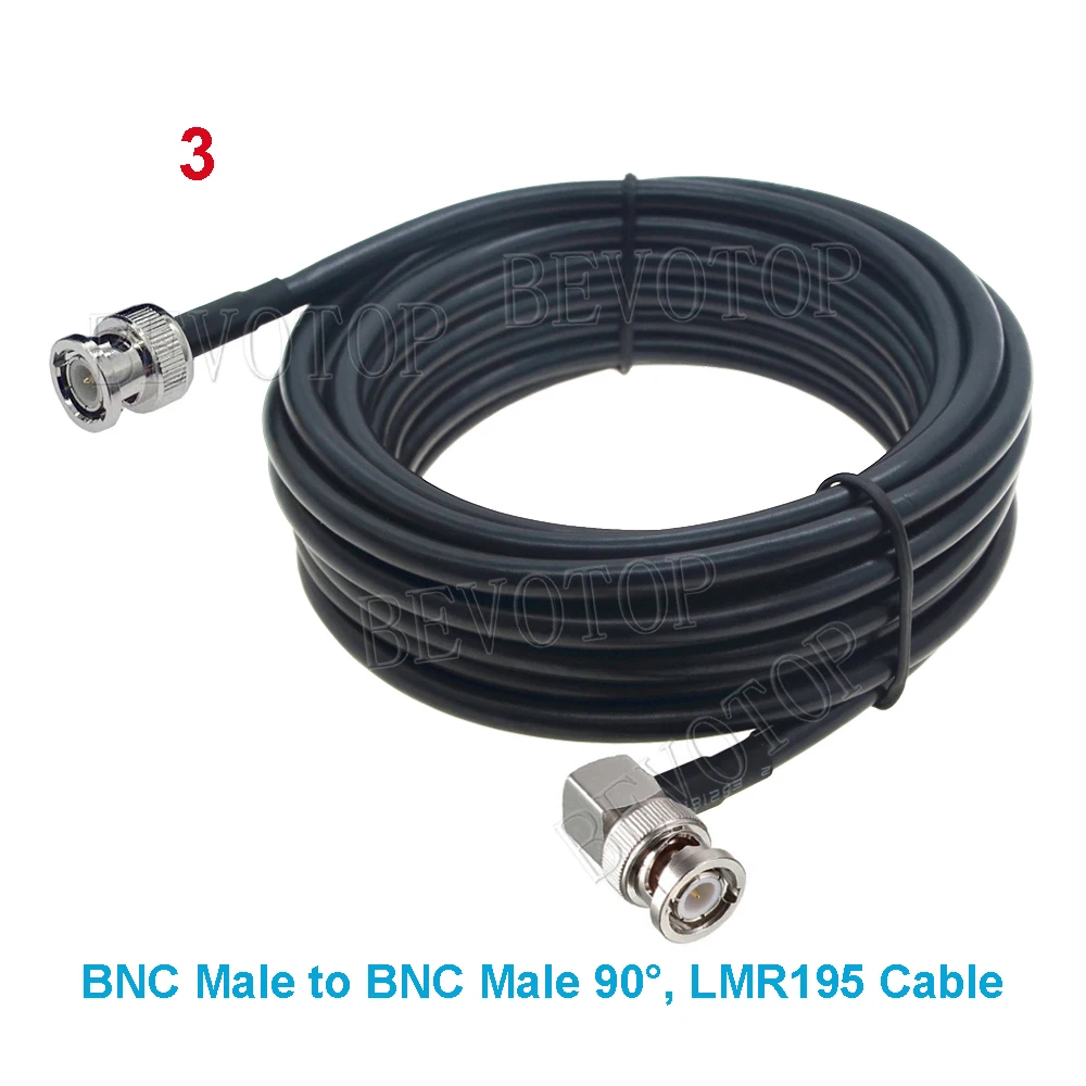 

BEVOTOP Кабель BNC LMR-195 50 Ом 15/50/100/500/1000/2000 мм