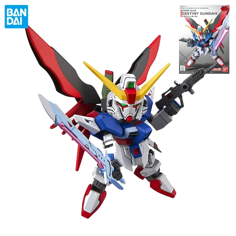 

Bandai собранная модель Q Version BB Warrior SDEX 009 семена DESTINY Gundam фигурка Аниме периферийные игрушки коллекционные предметы