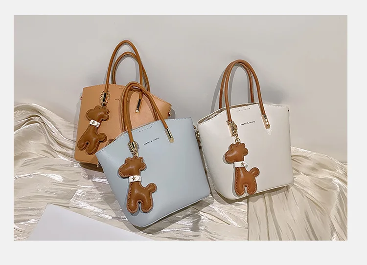 

Zhuoxini Bag Women's Macaron Shoulder Bag Handbag Underarm Bag Ins Trendy Large Capacity