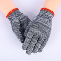 work gloves cotton thread worker work welding safety protection garden sports motorcycle driver wear resistant gloves 21cm