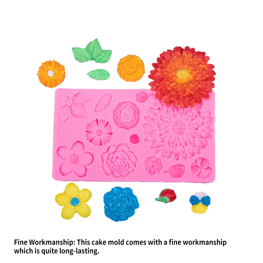 

Cake Mold Cookie Slicer DIY Prop Baking Supplies Silicone Mould Fondant