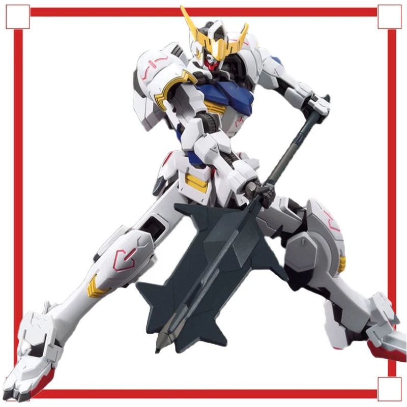 

GAOGAO HG001 Barbatos Action Figure Iron-Blooded Orphans HG IBO 01 1/144 13Cm Cartoon Gundam Model Assembly Suit Ornament Toy