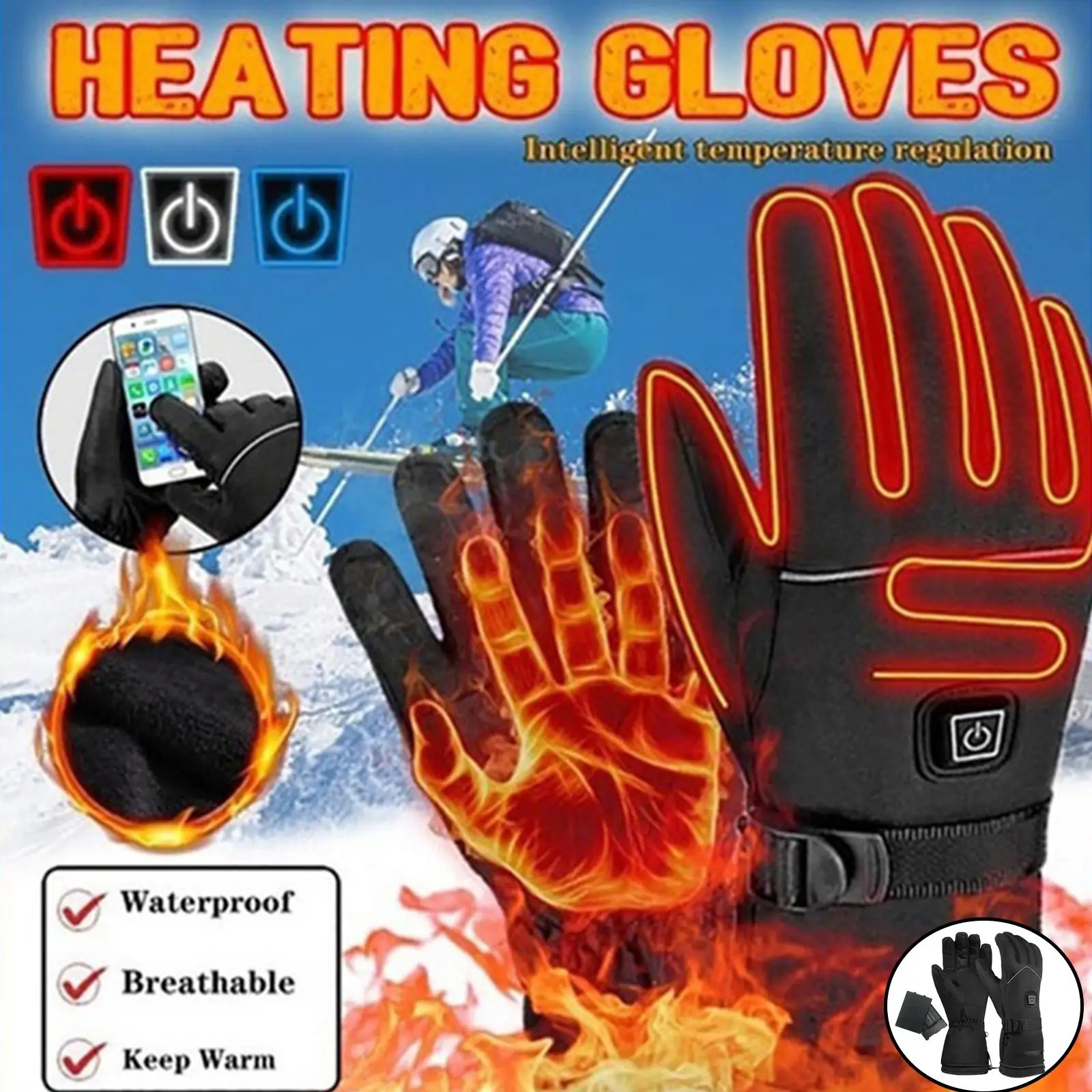 

Electric Gloves Touchscreen Thermal Gloves Touchscreen Thermo Gloves