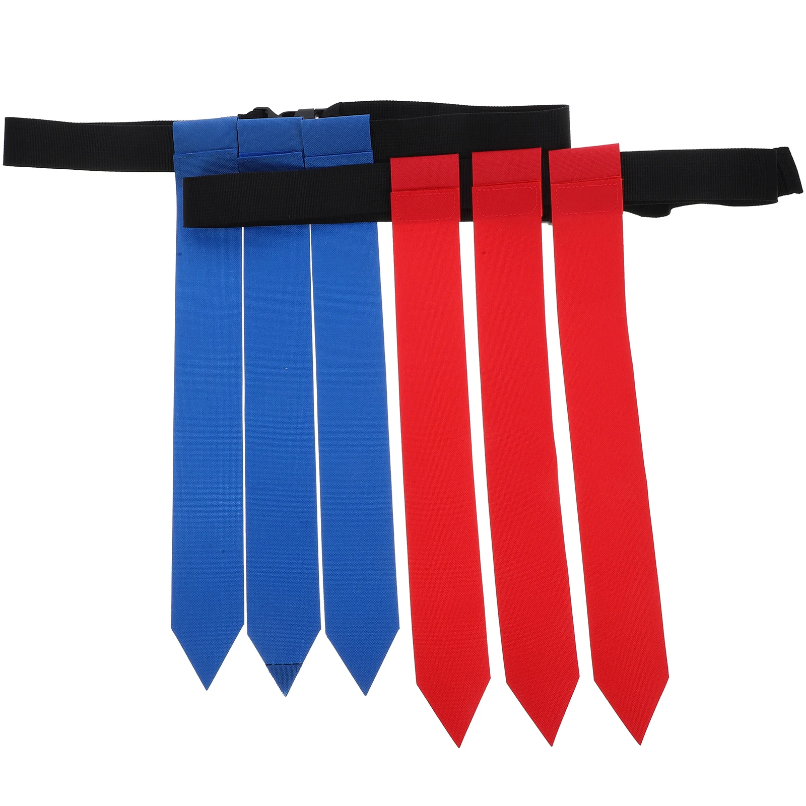 Спортивный пояс 2 шт. футбольные флаги с тройным отливом для ремня