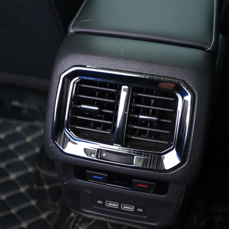 

Автомобильная крышка, задняя накладка, вентиляционное отверстие для кондиционера для Volkswagen TiguanL VW Tiguan L MK2 2016 2017 2018 2019 2020