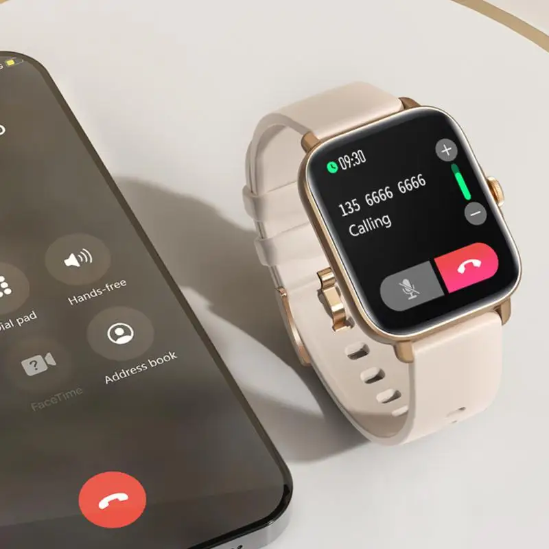 

Женские Смарт-часы с сенсорным экраном 1,69 дюйма и поддержкой Bluetooth