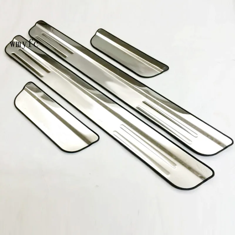

4PCS/SET stainless steel door sill Scuff Plate Welcome Pedal For Suzuki Vitara 2017 2016 2015 Car Styling Accessories