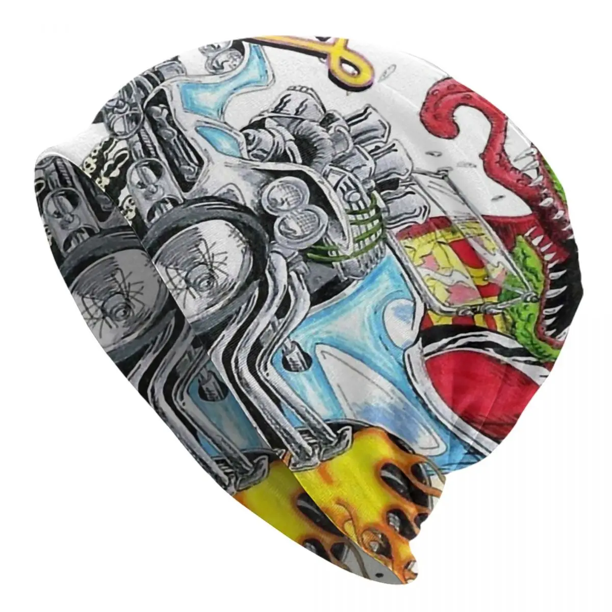 

Rat Fink-2 Bonnet Homme Outdoor Thin Hat Tales of the Rat Fink Skullies Beanies Caps For Men Women Novelty Cotton Hats