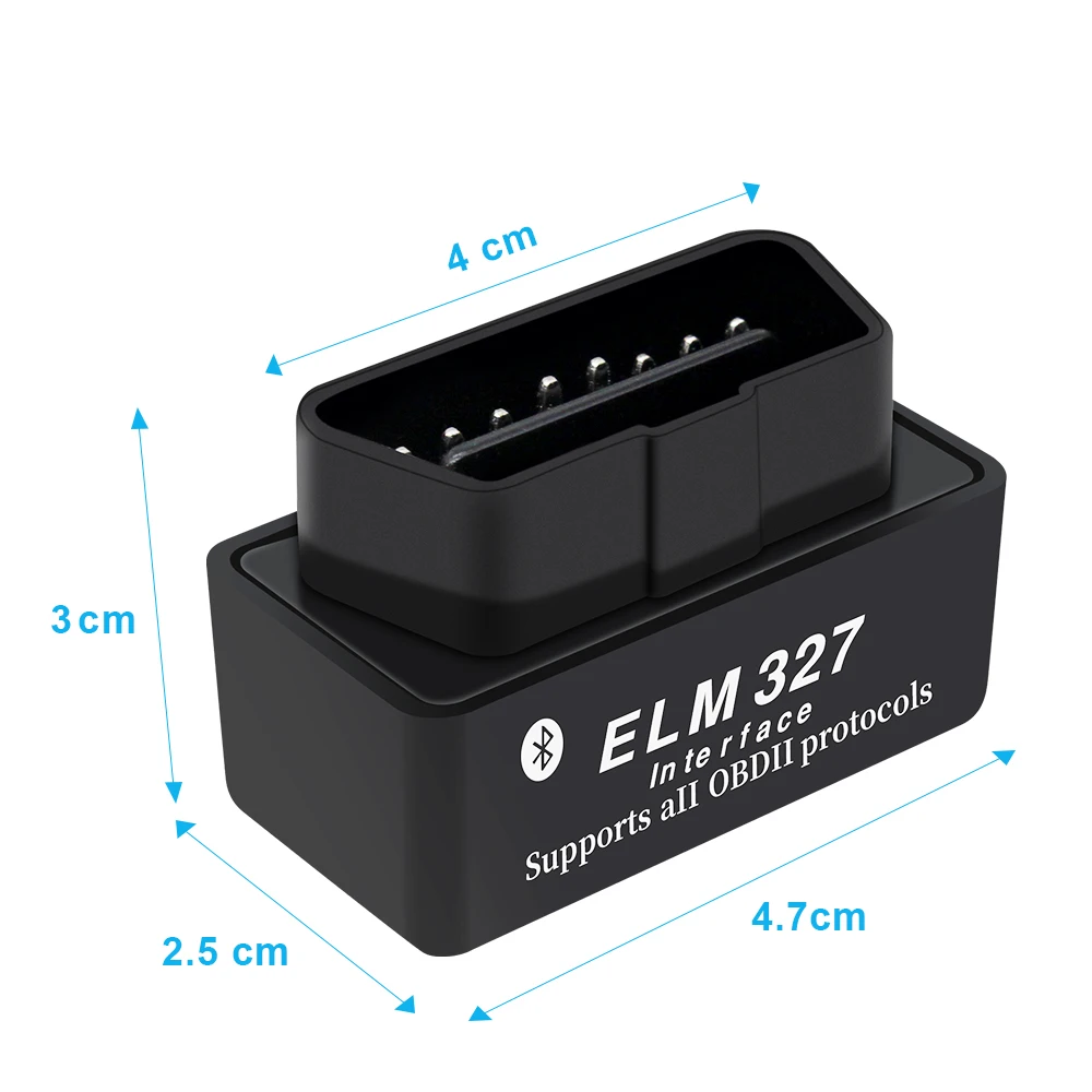 Мини-сканер кодов Vgate V 2 1 ELM 327 Bluetooth Scan OBD2 / OBDII ELM327 V2.1 адаптер BT по заводской цене |