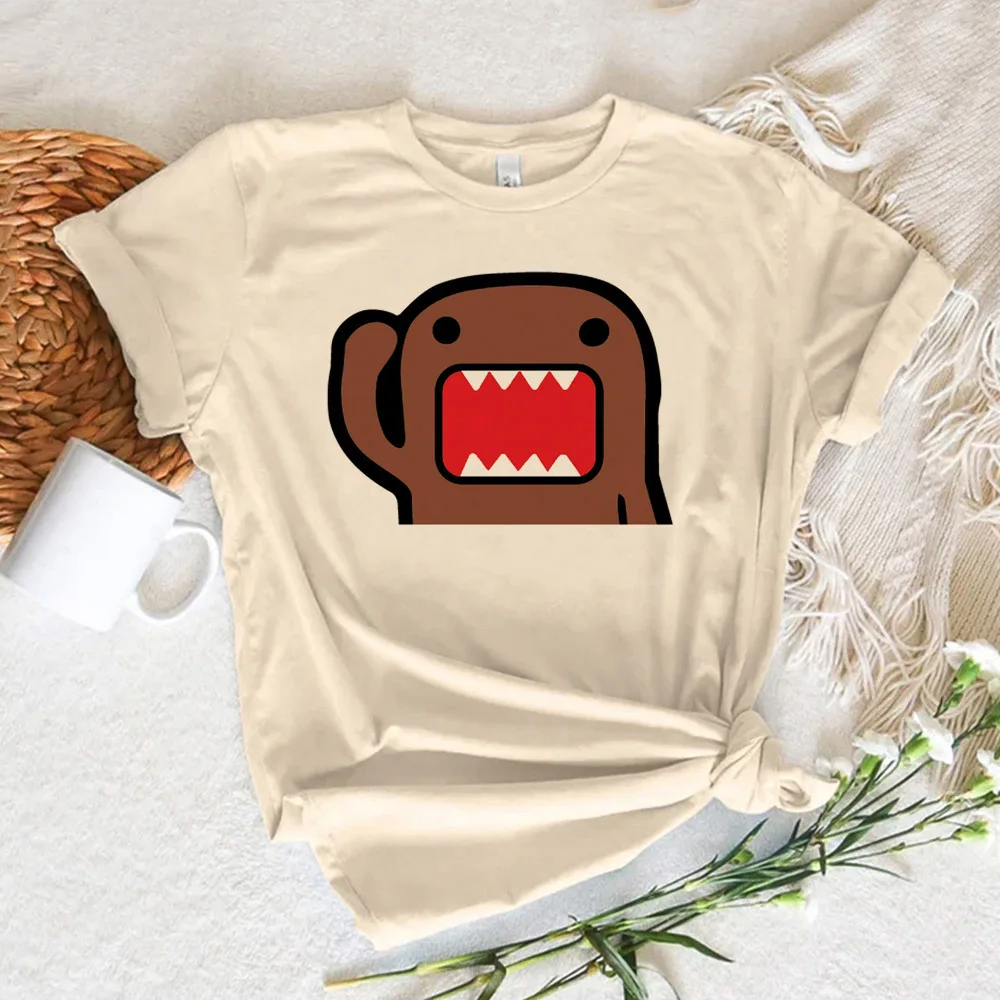 Женская летняя футболка Domo Y2K уличная одежда для девушек