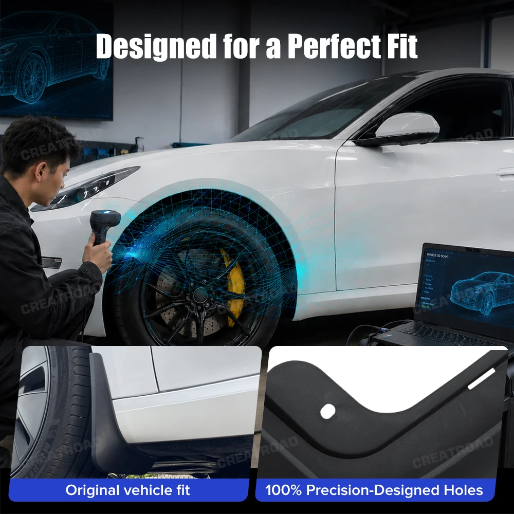 Фото Для Honda Fit Sport Pro 2021-2025: Брызговики, защита от грязи, автомобильные аксессуары №4