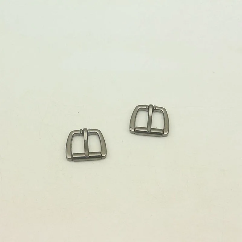30pcs 15mm Metal Pin Buckle Bags Strap Adjustment Hook Clasp DIY Garment Decor Slider Button Shoes Belt Buckles Accessories