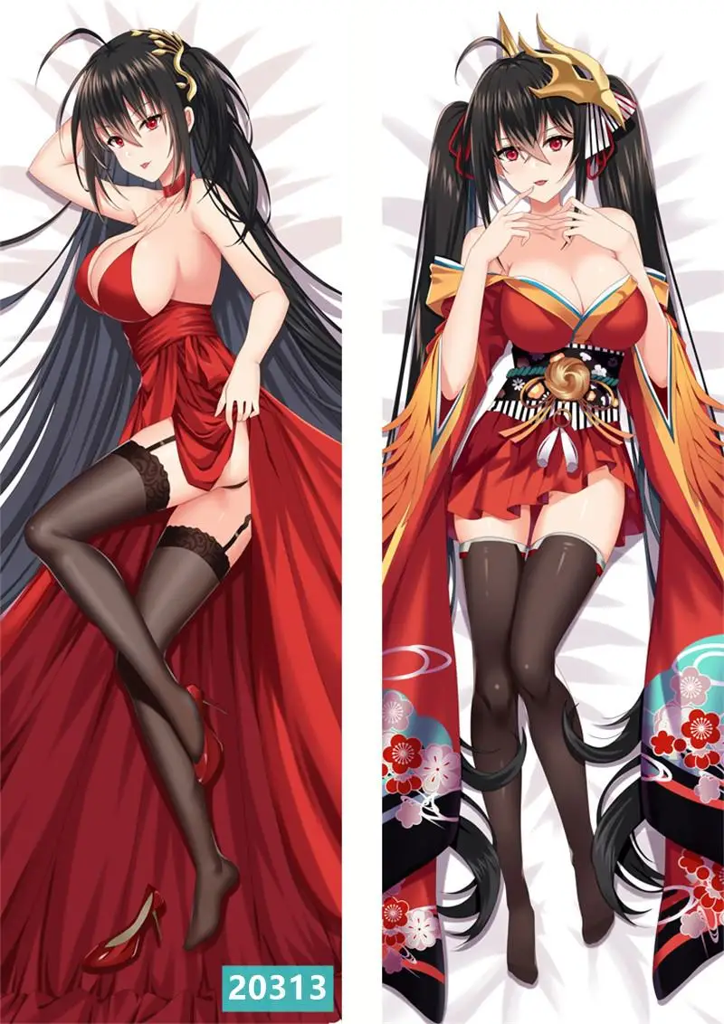 

New design Anime Azur Lane Pillow Case Protective Cover 3D Double Side Bedding Body