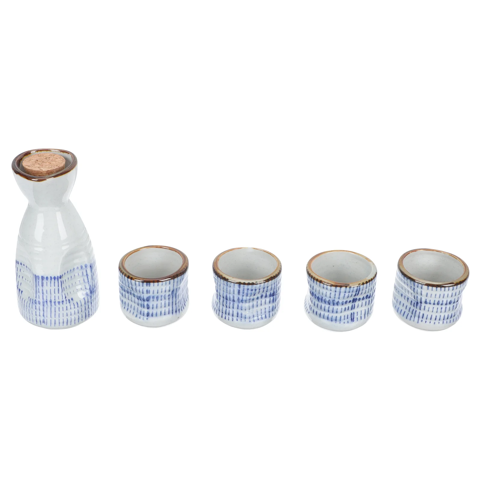 

1 Set of Delicate Sake Pot Holders Decorative Serving Holder Cups