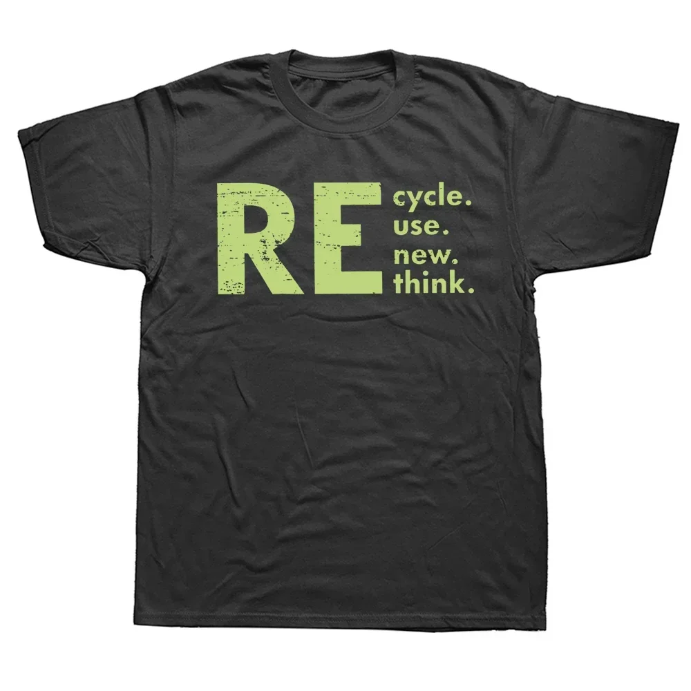 Футболка с защитой окружающей среды подарок для мужчин и женщин хлопковая