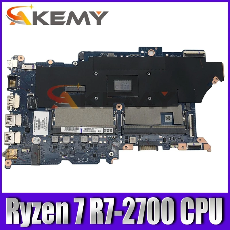 

L55321-601 L55321-001 Main Board For HP ProBook 445 G6 Laptop Motherboard DA0X9KMB8D0 With Ryzen 7 R7-2700 CPU 100% Fully Tested