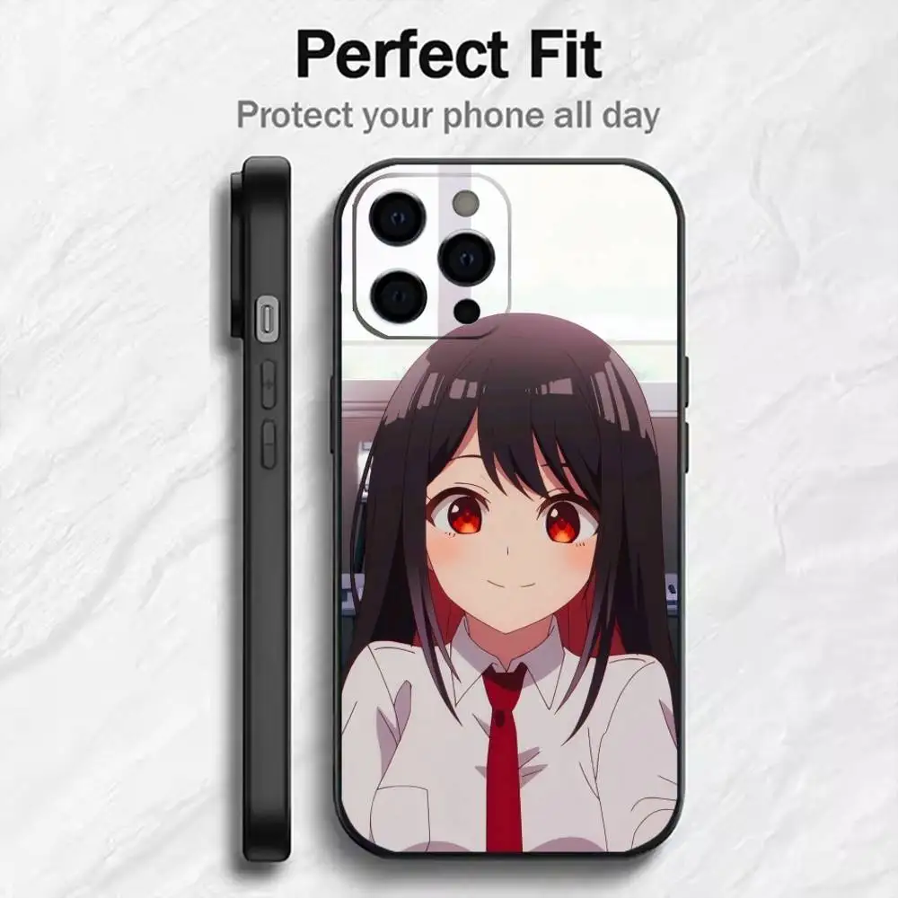 Чехол для телефона H-Hoshimi Himakawa Anime M-Mayonaka Heart Tune для iPhone 17, 16, 15, 14, 13, 12 Plus, Max, мягкий силиконовый, черный (art.: 3920da3c0bd28) - 3920da3c0bd28