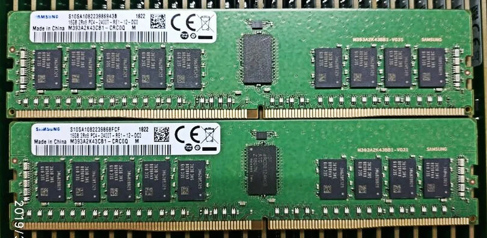 

RAM 16G PC4- DDR4 1rx4/2RX8 /2400/2666V/2933 REG server memory 1PCS