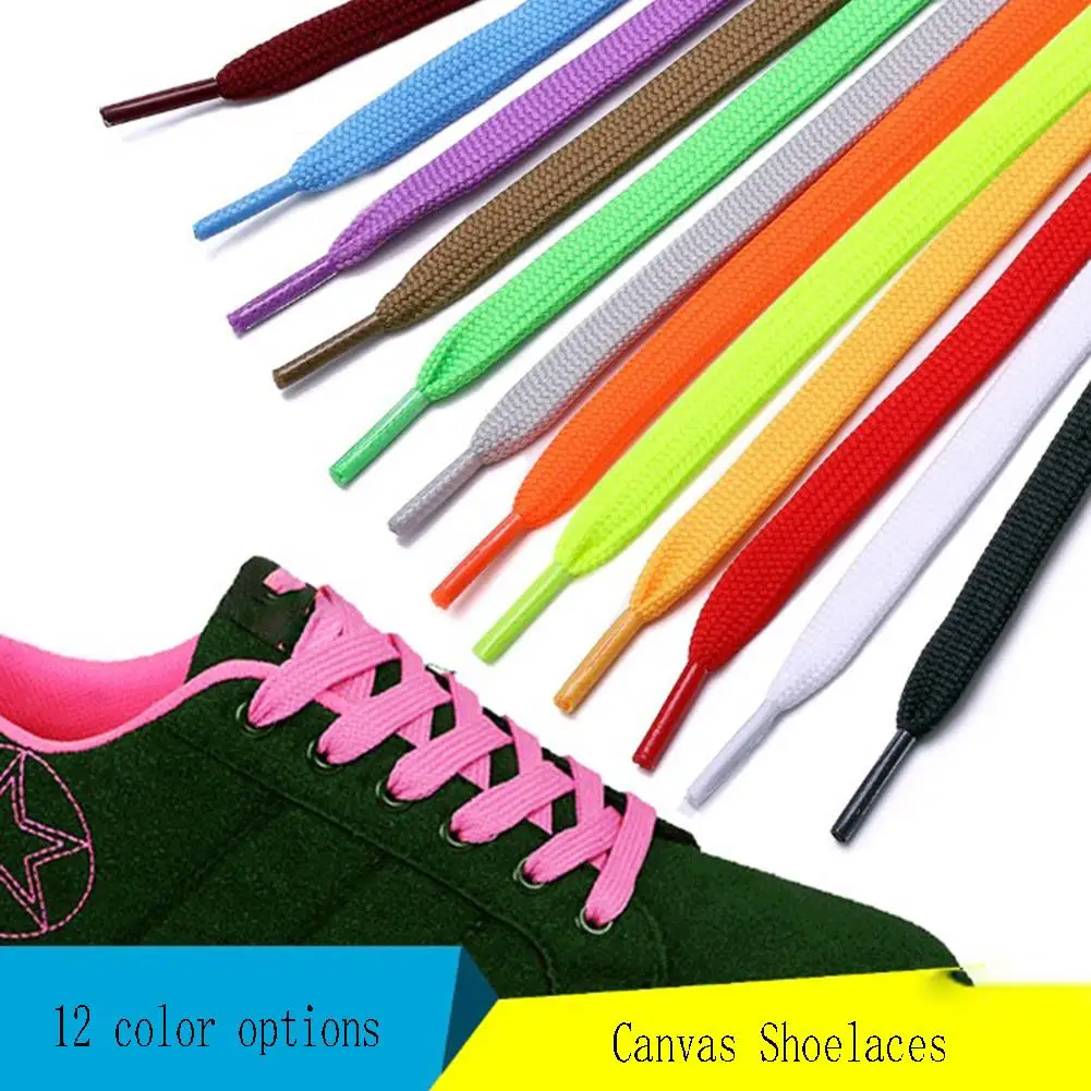 

10pairs Thicken Laces For Sneakers No Elasticity Flat Shoelaces Colored Shoe Laces For Shoes Classic Soft Shoestring Accessories