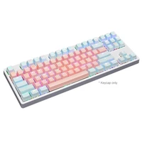rgb color 87pcsset practical lightweight mechanical keyboard keycap clear for outemu switch keyboard