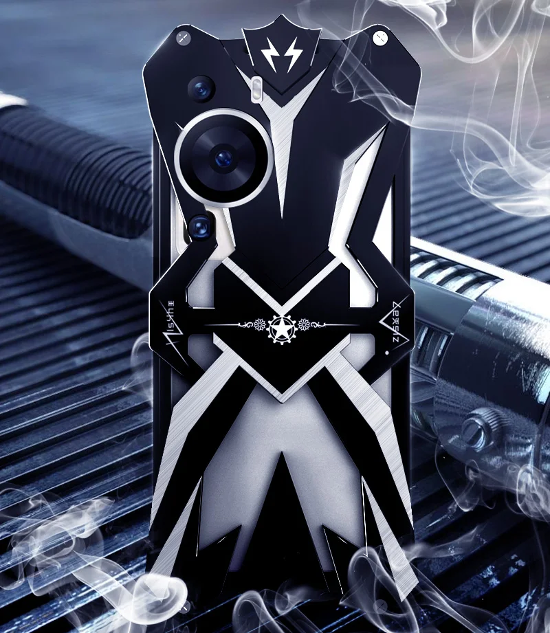 Оригинальный Роскошный усиленный металлический алюминиевый чехол Zimon с