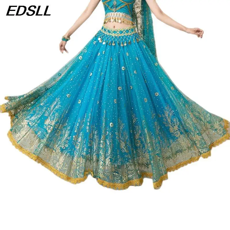 Лидер продаж женские элегантные арабские танцевальные костюмы для индийского