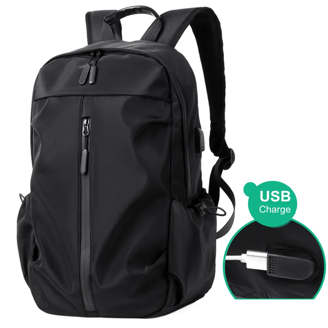 

Laptop Backpack 15 inch Waterproof Travel Backpacks Anti Theft Business Unisex Laptop Bag USB Port College School Computer Bag