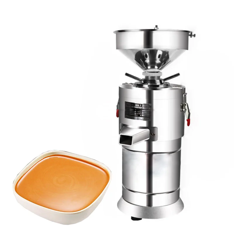 15 kg/h Commercial Peanut Grinding Miller Almond Grinder Pulping Machine 1100w Sesame Paste Milling