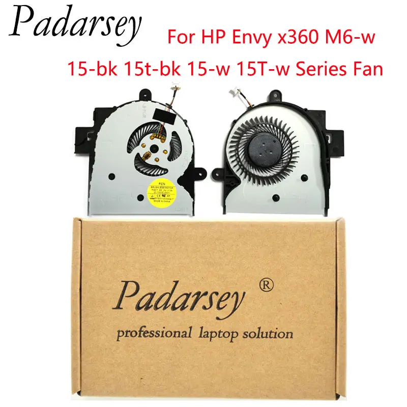 

Padarsey CPU Cooling Fan Replacement for HP Envy x360 M6-w 15-bk 15t-bk 15-w 15T-w 15-bk002tx 15-bk153nr 15-bk193ms 15-bk150na
