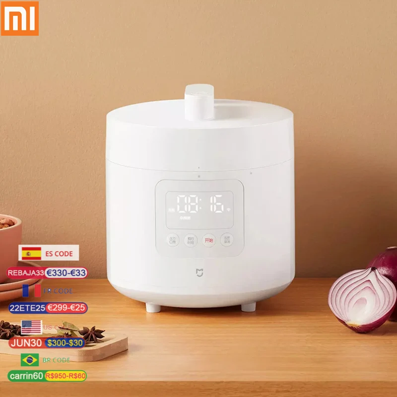 

Xiaomi Mijia Intelligent Pressure Pressure cooker 2.5L Electric rice cooker 2-3 people Home Electric Rice Cooker with mijia App