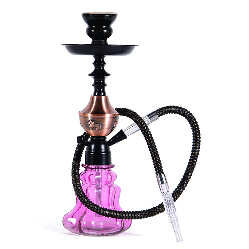 

Мини-кальян на одной трубе, стандартный набор, горшок с аксессуарами для курения, чаша для кальяна, кальян