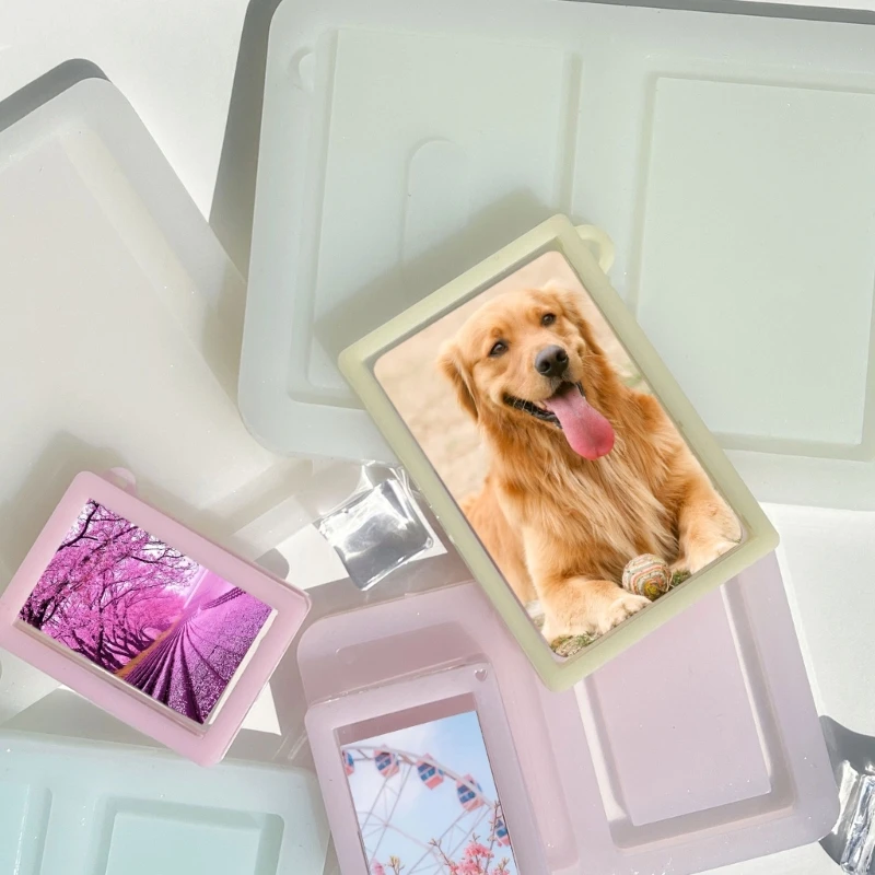 Силиконовая форма для фоторамки Зыбучий песок прямоугольная подвески литья из