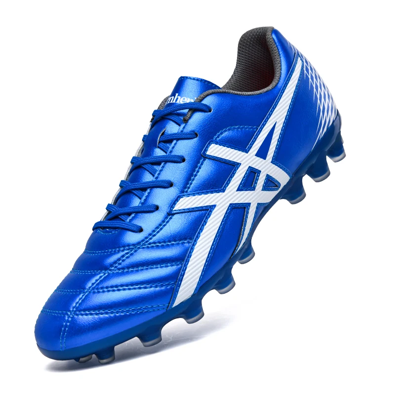 

High-end fashion soccer shoes men's women's long spikes spikes soccer training shoes youth comfortable soft soccer shoes