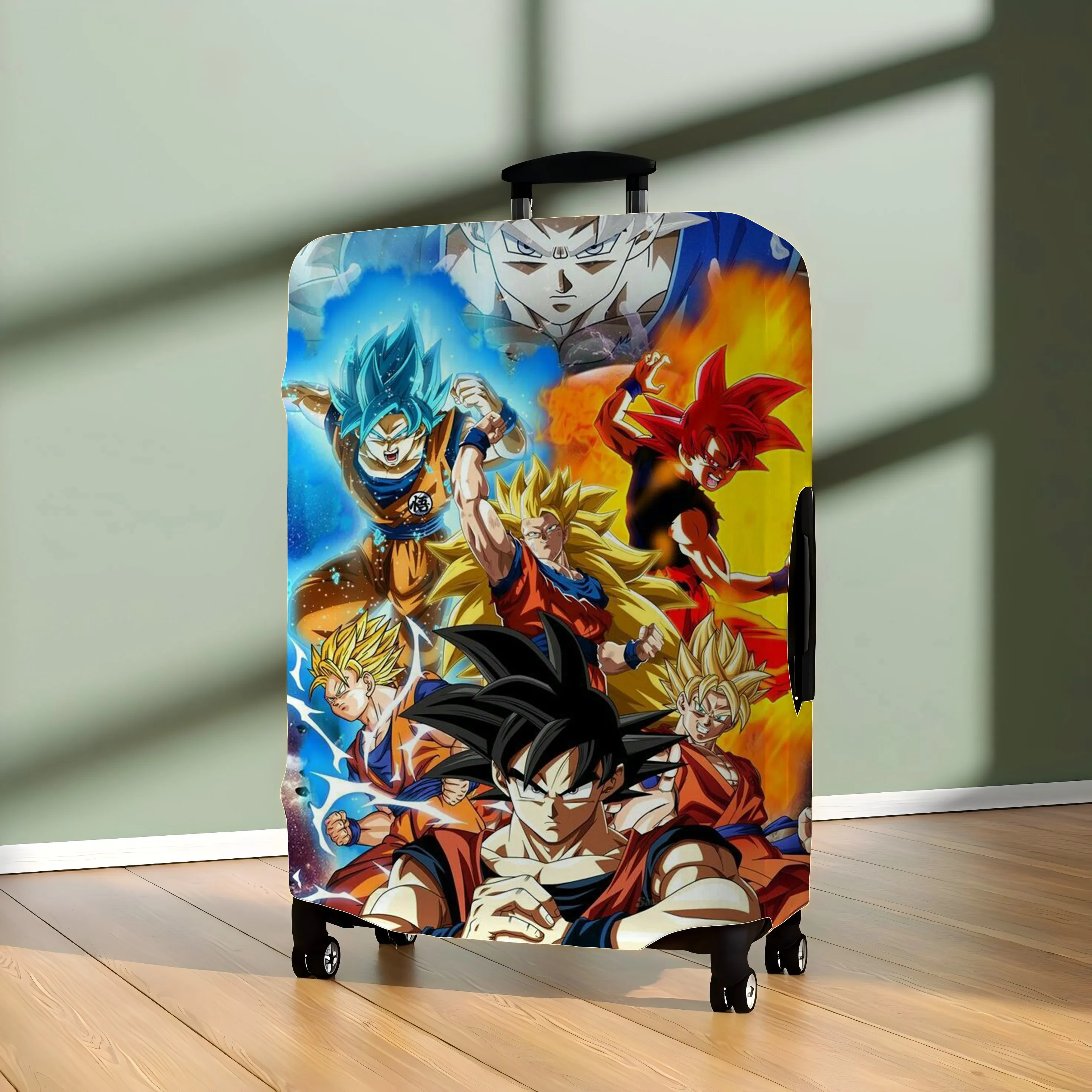 Чехол для чемодана Dragon Ball Son Goku защитная сумка хранения защитный чехол багажа