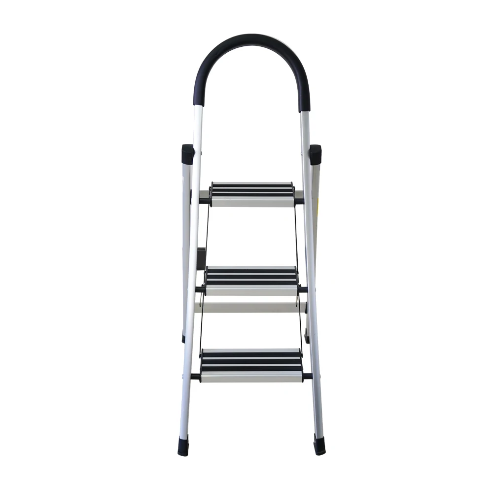 ДЛЯ BOWEITI Портативная тонкая 3-ступенчатая бытовая складная стремянка из