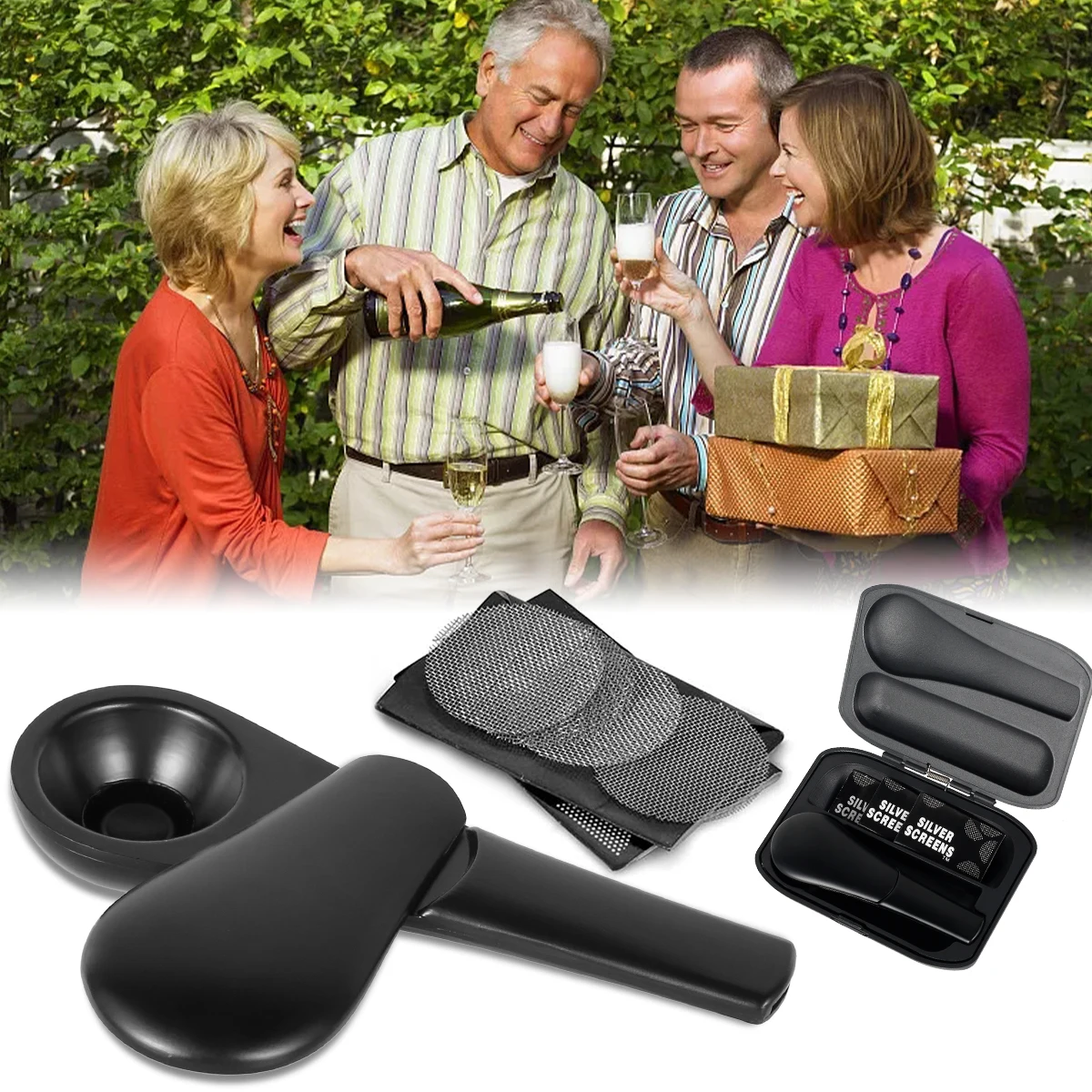 

Трубка для табака из нержавеющей стали, 98 мм