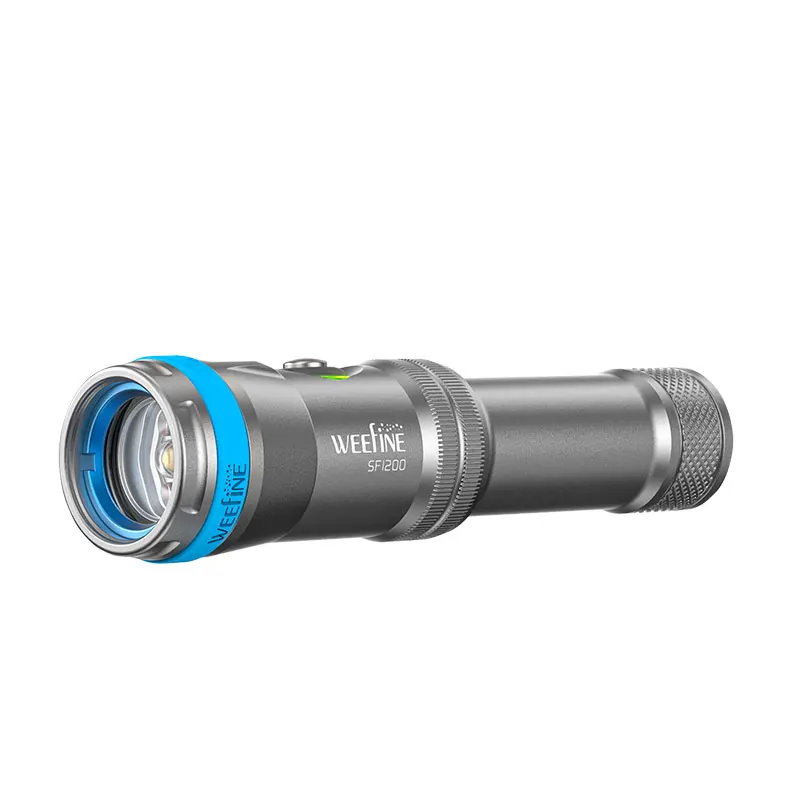 Фото Weefine WF079 светодиодный фонарик 1200 люмен снаряжение для дайвинга Smart Focus 1200FR фонарик для подводного плавания подводная лампа 100 м водонепроницаемый свет №3