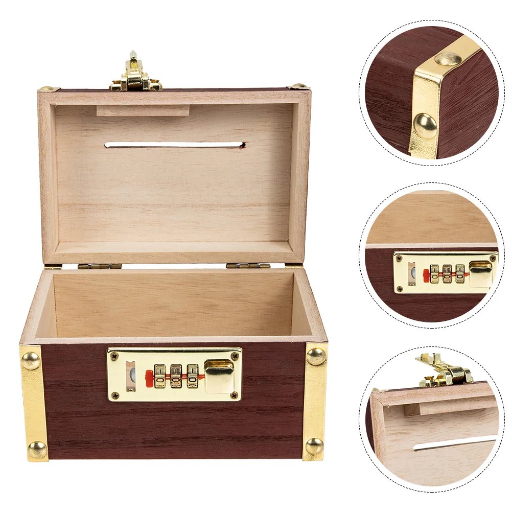 

Box Treasure Jewelry Wooden Woodpirate Storage Keepsake Case Trinket Vintage Organizer Kidscoin Memory Natural Bank Toybracelet