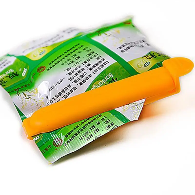 

Hot! Portable New Kitchen Storage Food Snack Seal Sealing Bag Clips Sealer Clamp Plastic Tool Kitchen Accessories