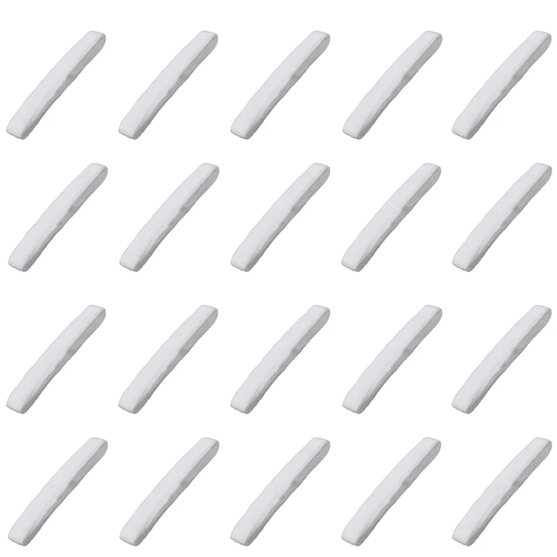 

20Pcs PVA Mesh 25mm Wide Soluble Fish Refill Nets Carp Fishing PVA Network Stocking Boilie Rig Bait Wrap Net Bags 5M