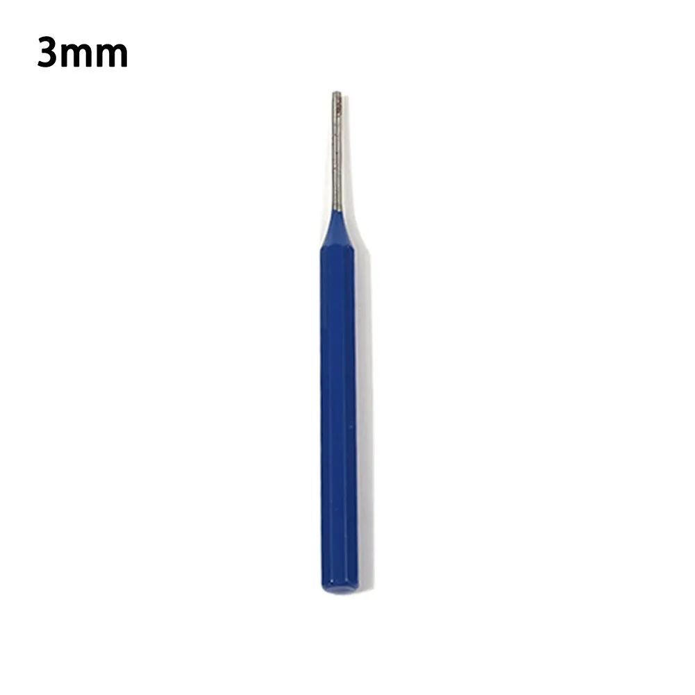 

1pcs Alloy Steel Punching Center Round Chisel Hand Tool Percussion Punch Fitter 3 4 5 6 8mm For Fitter Woodworking Tool Bit