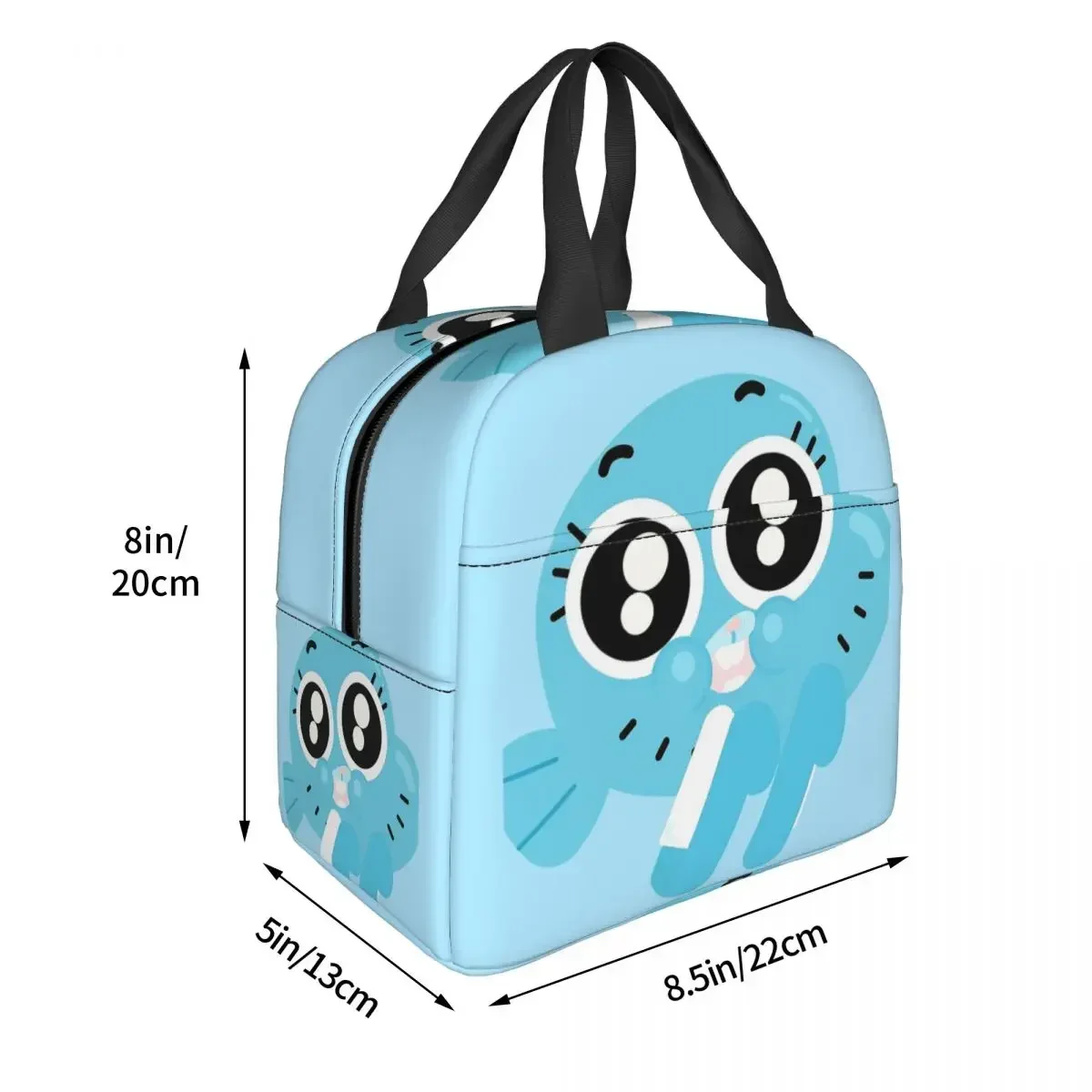 Nicole Gumball Watterson изолированные стандартные сумки термоохлаждающий Ланч-бокс для