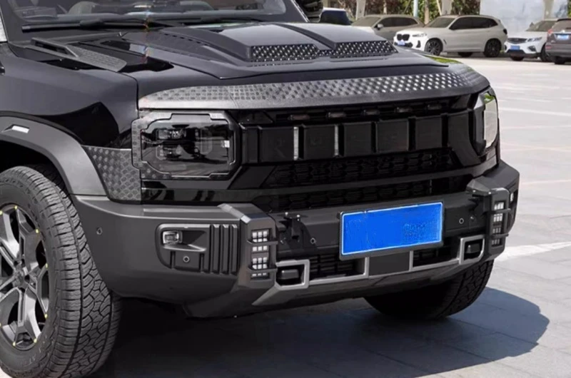 Отделка автомобильной фары внешние аксессуары подходит для JETOUR Traveler T2 2023-2024