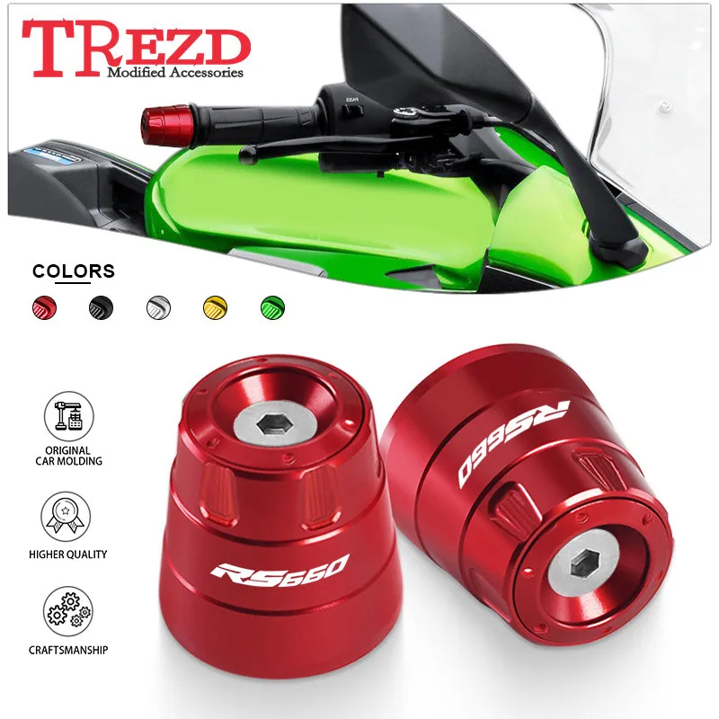 Универсальная крышка руля 7/8 дюйма 22 мм для RS660 RSV4 RS 660 V4 ползунок на руль мотоцикла