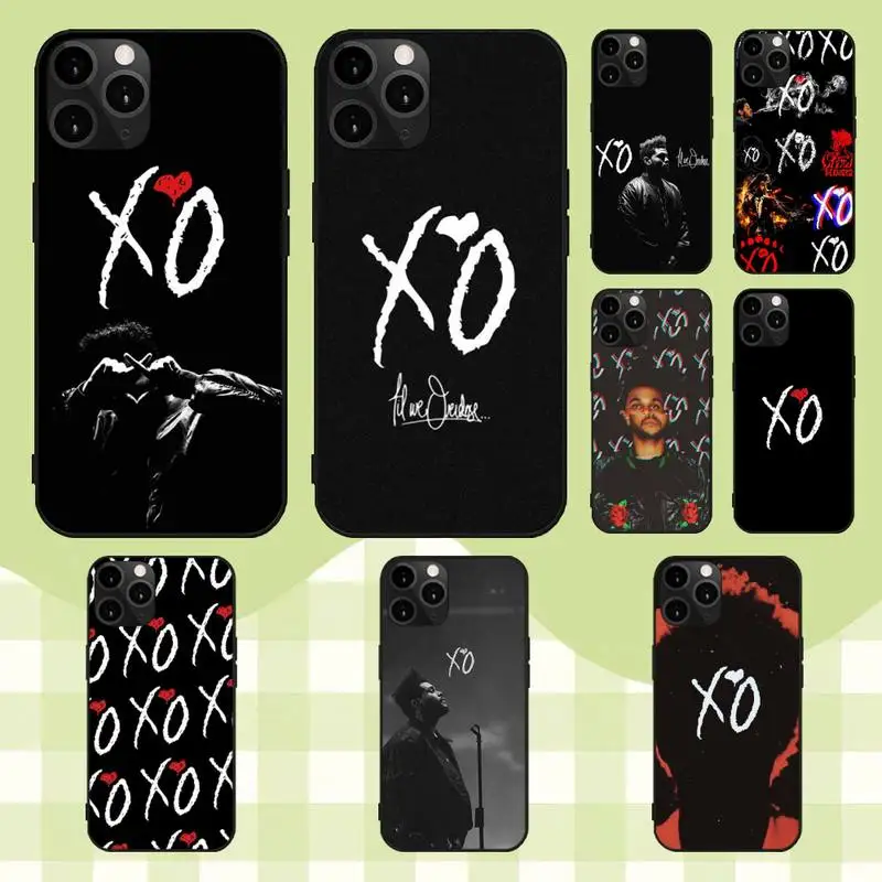 

Чехол для телефона Weeknd XO Singer для iPhone 11 12 13 14 Mini 6 7 8 plus X XS XR PRO MAX